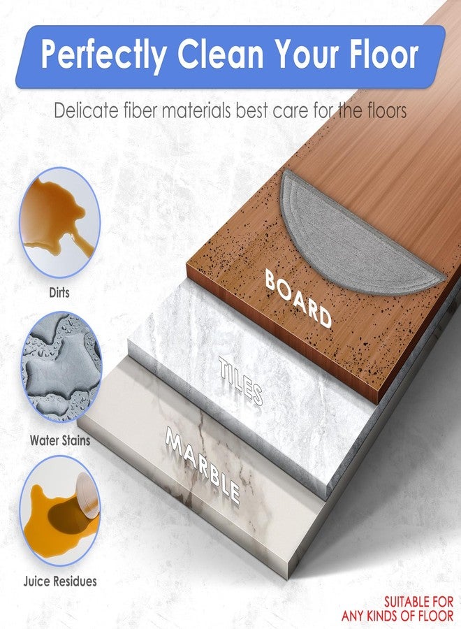 FILTERIST (5 Pack) Saros 10 Replacement Mop Pads Compatible with Roborock Saros 10 Robot Vacuum Cleaner, Washable Mop Cloths Accessories Kit, Mop Pad Refill, Replacement Parts - Image 5